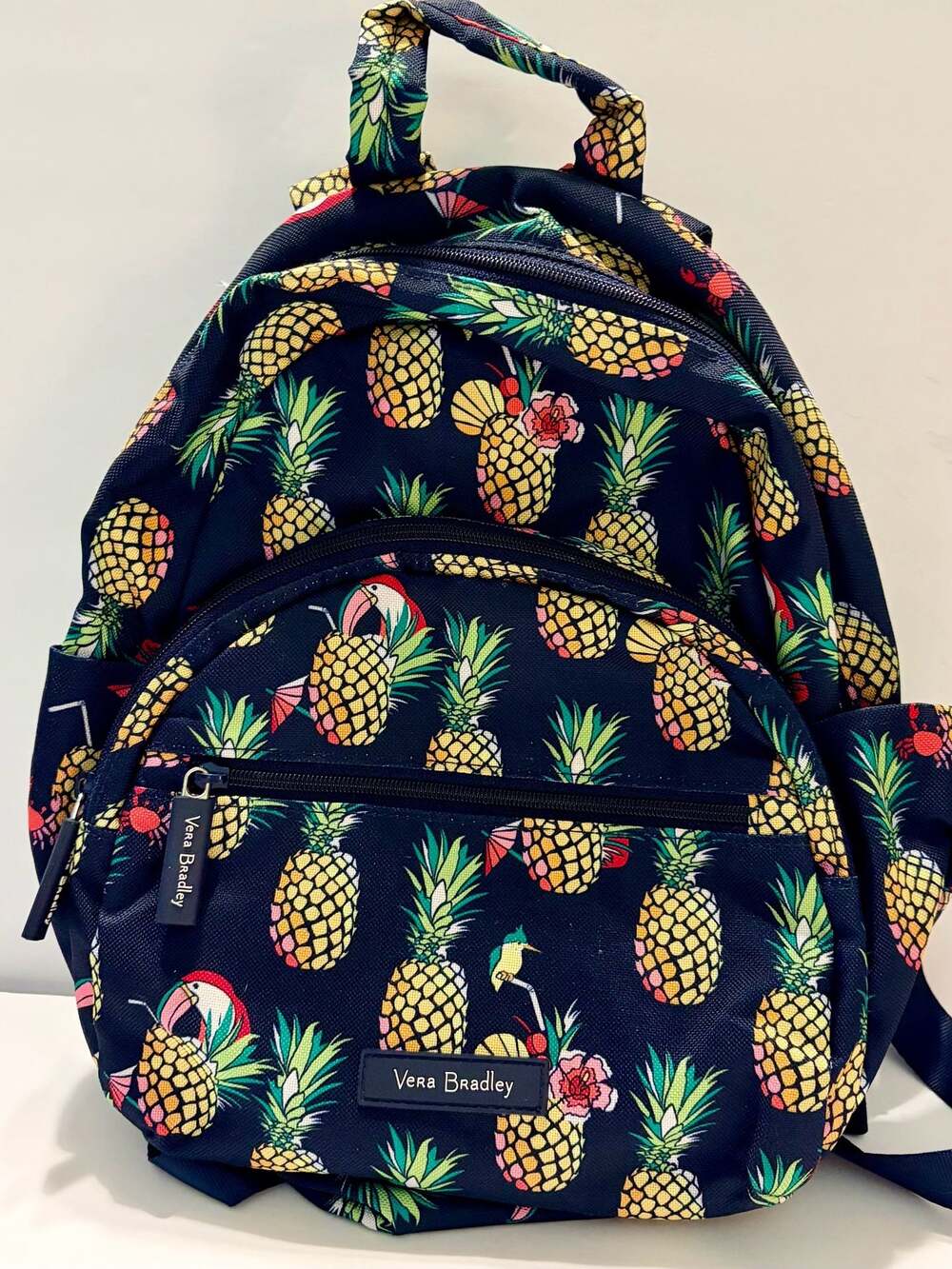 Vera Bradley Toucan Party Quilted Essential Backpack